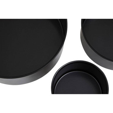Orsina Non-Stick Round Cake Tins – Set of 3 Loose Base Baking Pans