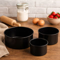 Orsina Non-Stick Round Cake Tins – Set of 3 Loose Base Baking Pans