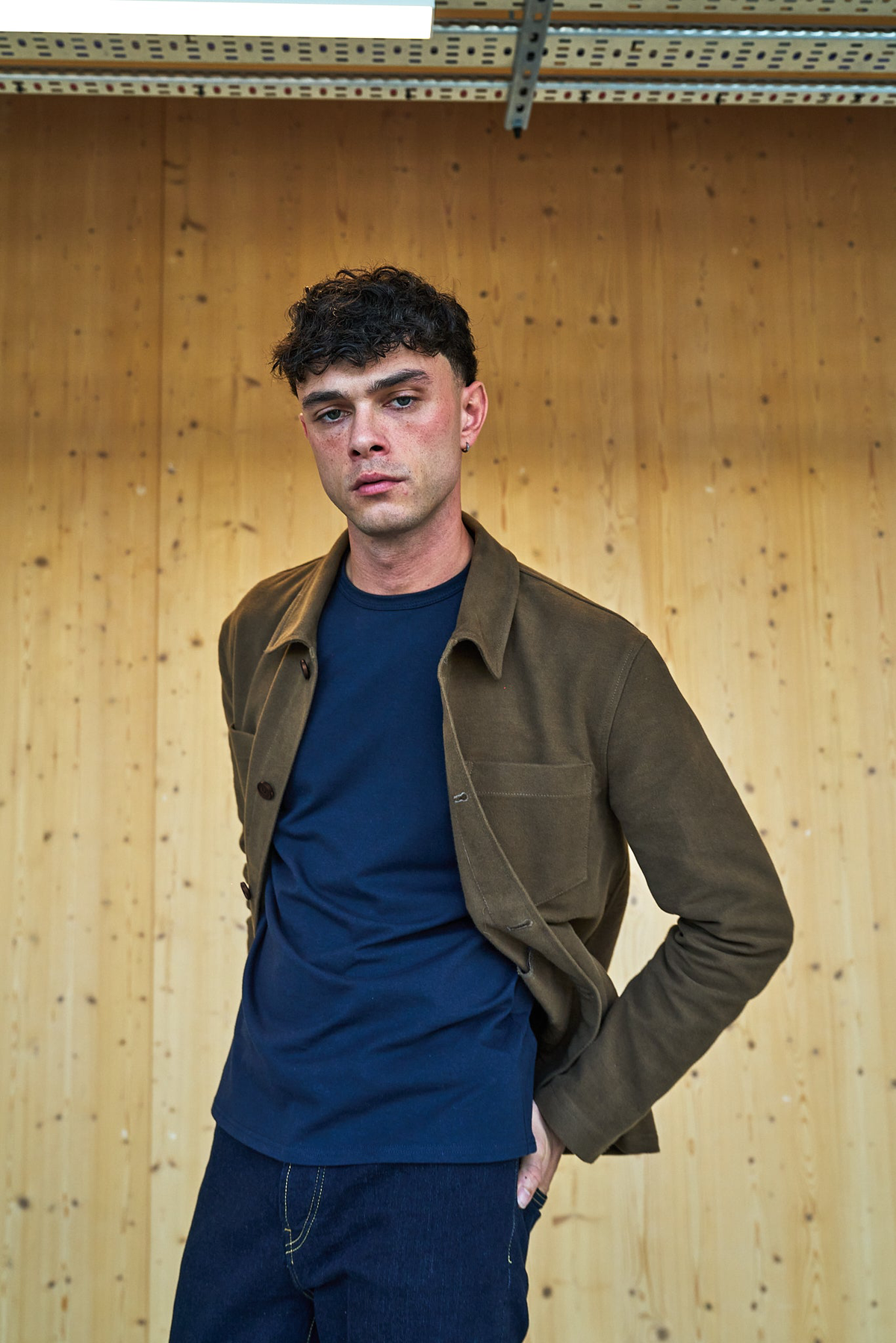 Southend Shacket Unlined - Camel Moleskin