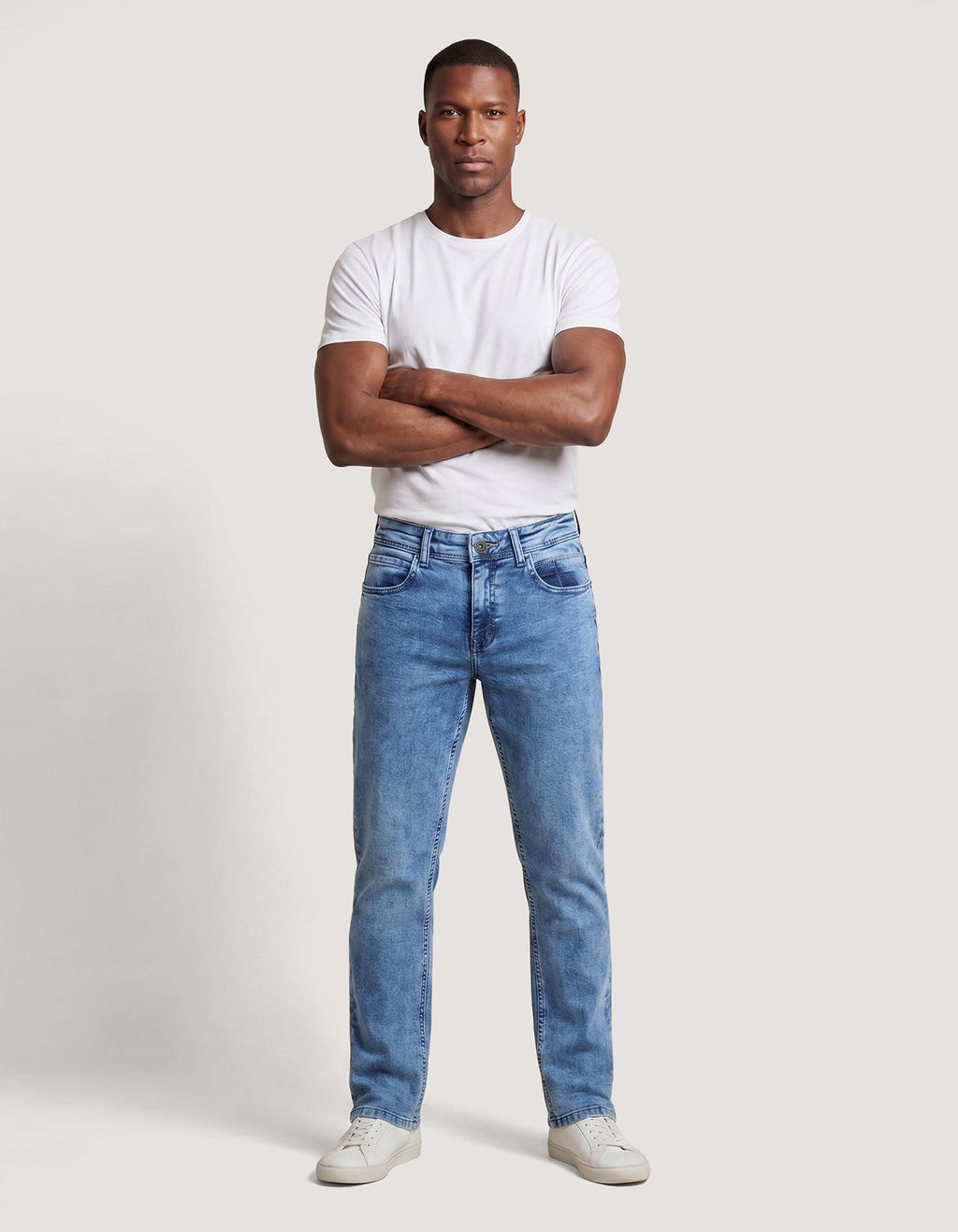 Smart Fit Light Blue Denim Jeans