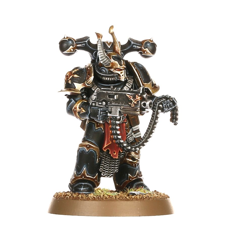 Warhammer 40k Chaos Space Marines: Legionaries - 10 Miniature Set