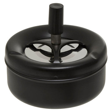 Orsina Spinning Ashtray – Matte Black Odour Control Medium Ash Tray