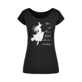Gothic Attitude Call Me a Witch Women's Wide Neck 100% Cotton T-Shirt
