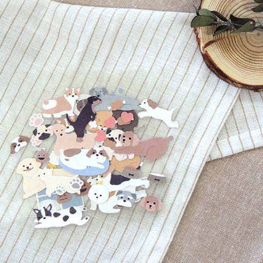 Suatelier Dang Dang Decorative Sticker Sheets for Journaling - 4 Pack