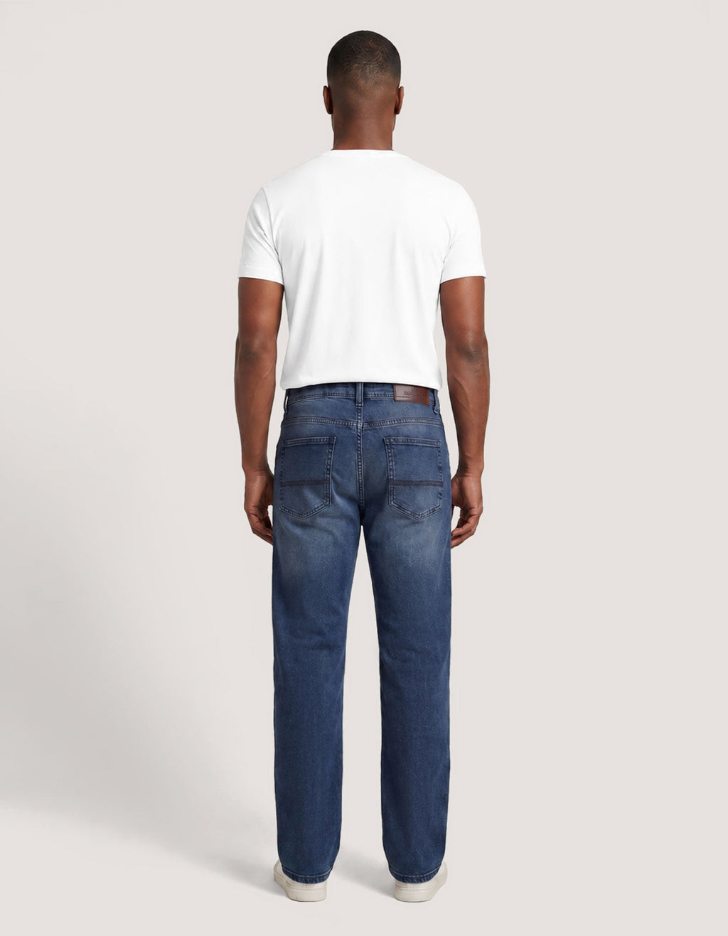 Men's Light Green Tinted Denim Jeans