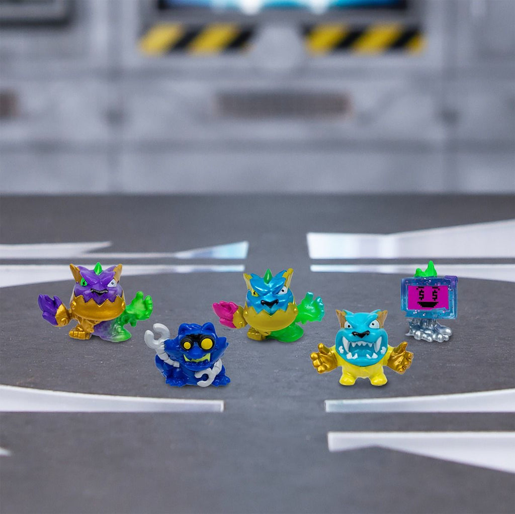 MrBeast Lab Swarms Atomic Series 5-Pack Collectible Micro Beasts