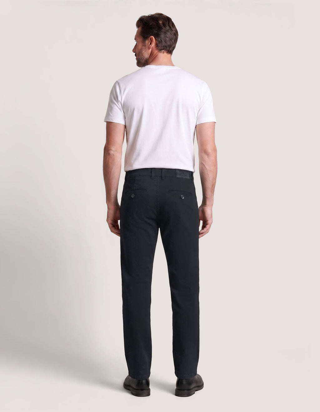 Men's Cross Pocket Black Jeans