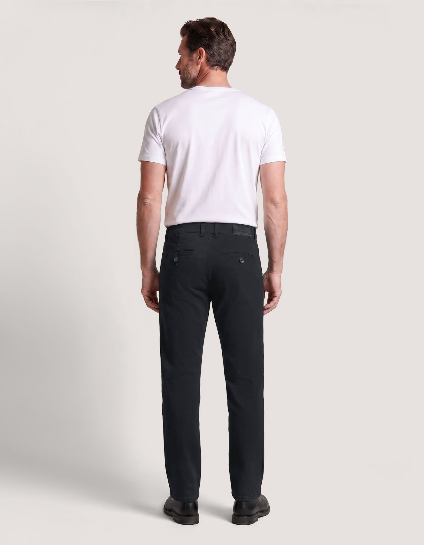 Men's Cross Pocket Black Jeans