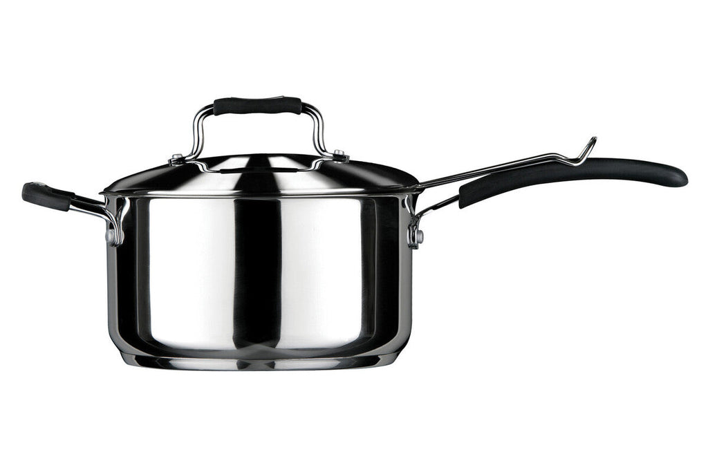Tenzo Stainless Steel Chip Pan with Glass Lid & Basket – 22cm, 4L