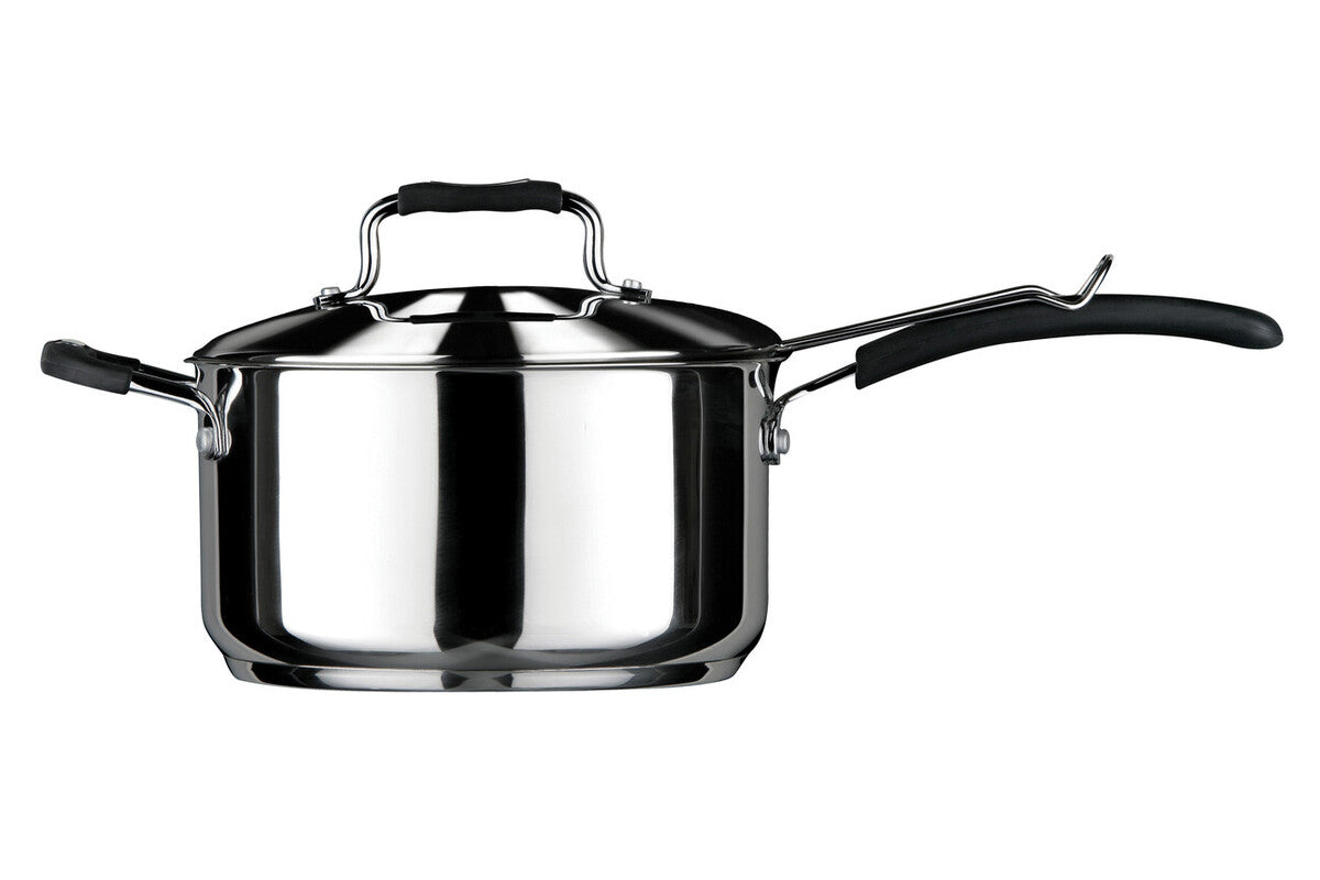 Tenzo Stainless Steel Chip Pan with Glass Lid & Basket – 22cm, 4L