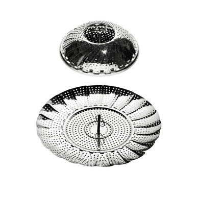 Orsina Crosse Stainless Steel Steamer Basket – Large Folding Design