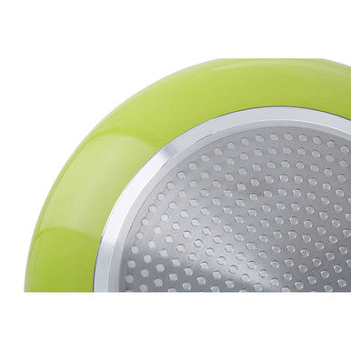 Orsina Ecocook 26cm Ceramic Frying Pan – Non-Stick Lime Green Induction