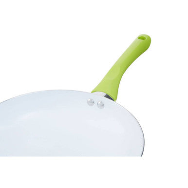 Orsina Ecocook 26cm Ceramic Frying Pan – Non-Stick Lime Green Induction