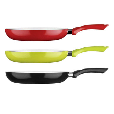 Orsina Ecocook 28cm Ceramic Frying Pan – Non-Stick Induction – Lime Green