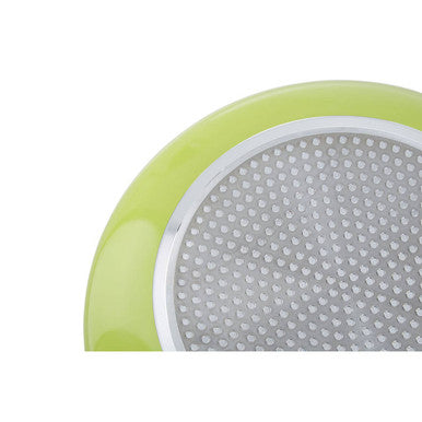 Orsina Ecocook 28cm Ceramic Frying Pan – Non-Stick Induction – Lime Green