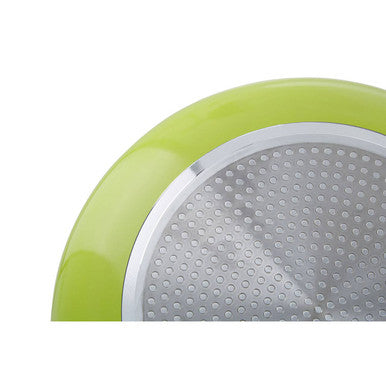 Orsina Ecocook 30cm Ceramic Non-Stick Frying Pan – Lime Green