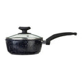 Orsina Stoneflam 16cm Nonstick Saucepan with Vented Glass Lid