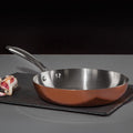 Orsina Minerva Copper Finish 24cm Frying Pan | Induction Skillet