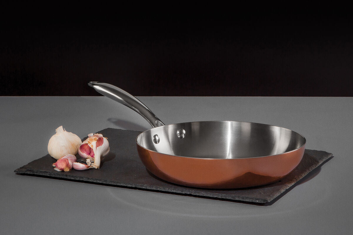 Orsina Minerva Copper Finish 24cm Frying Pan | Induction Skillet