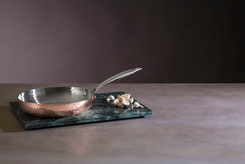Orsina Minerva 24cm Hammered Copper Frying Pan – Oven Safe Skillet