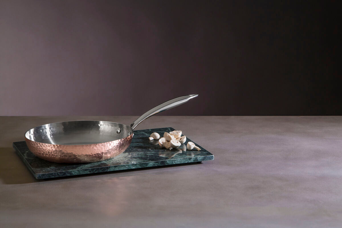 Orsina Minerva 24cm Hammered Copper Frying Pan – Oven Safe Skillet