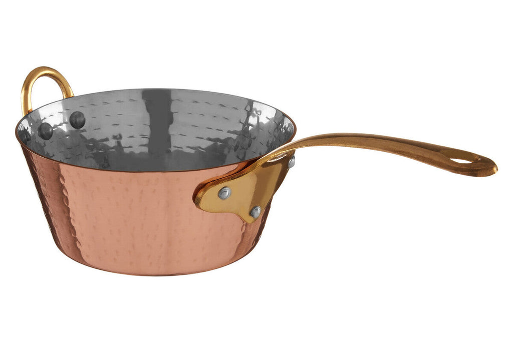 Orsina Cyprus Copper Mini Saucepan Serving Dish with Lid – Hammered