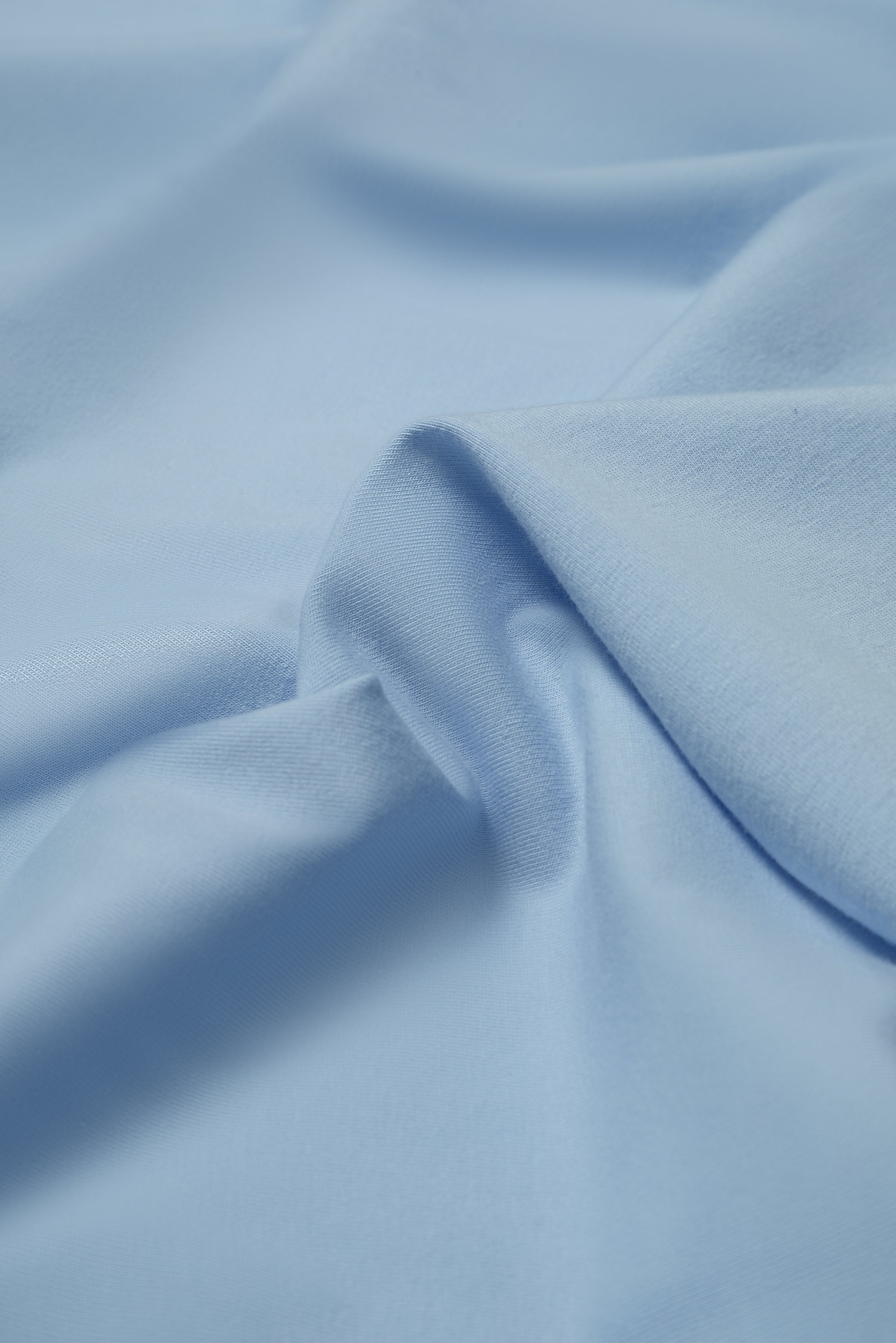 Hoxton Raglan Sleeve Fitted T-shirt - Sky Blue