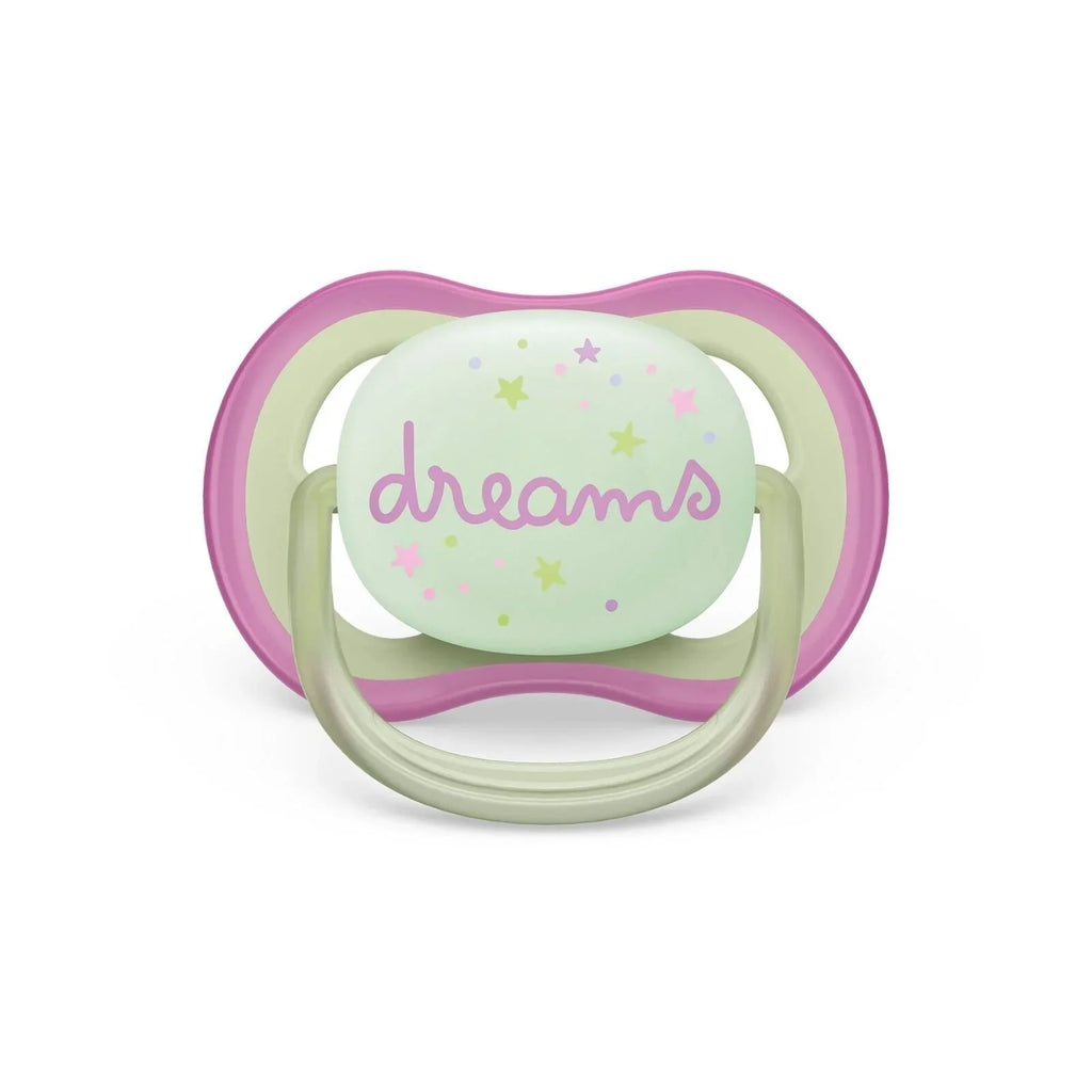 Philips Avent Ultra Air Night Soother 0-6 months Pack of 2