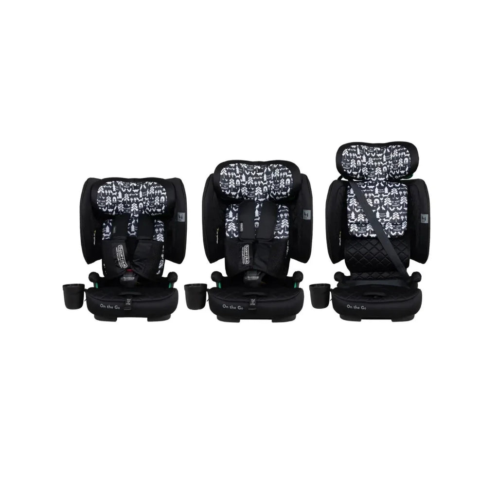 Cosatto On The Go i-Size Travel Car Seat - Silhouette