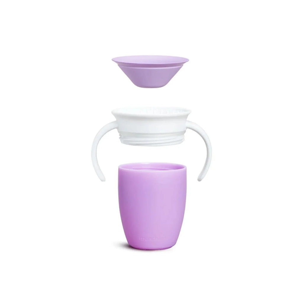 Munchkin Miracle 360 Trainer Cup 6+ months 207ml - Purple