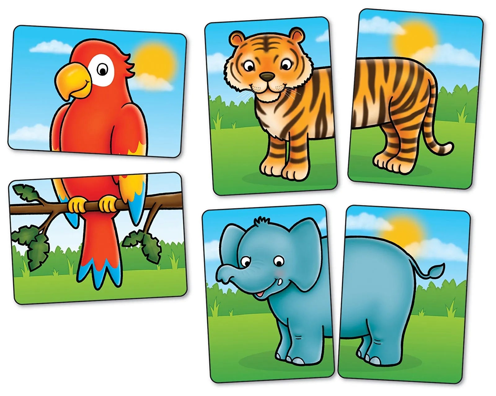 Orchard Toys Jungle Heads & Tails Game