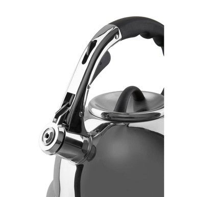 Orsina Zion Whistling Kettle – 3.2L Mirrored Stainless Steel Stovetop