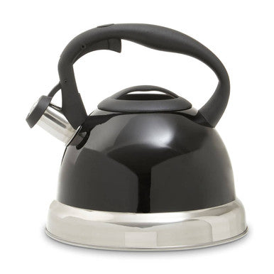 Orsina Zion Black 3L Whistling Kettle – Modern Stovetop Tea Kettle