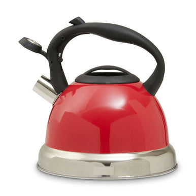 Orsina Zion Red 3 Ltr Whistling Kettle – Stovetop Tea Kettle