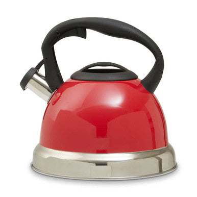 Orsina Zion Red 3 Ltr Whistling Kettle – Stovetop Tea Kettle
