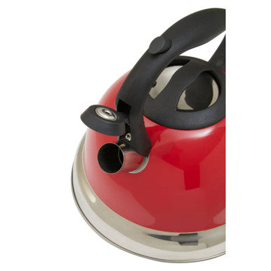 Orsina Zion Red 3 Ltr Whistling Kettle – Stovetop Tea Kettle