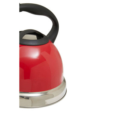 Orsina Zion Red 3 Ltr Whistling Kettle – Stovetop Tea Kettle