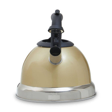 Orsina Zion Whistling Kettle – 3L Light Gold Heat-Resistant Stovetop