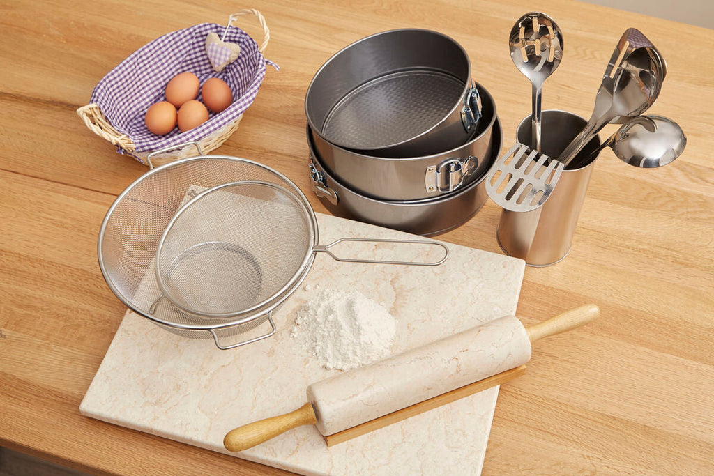 Orsina Mari Set of 3 Springform Round Cake Tins – Non-Stick Bakeware