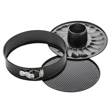 Orsina Mari Non-Stick Round Cake Pan Set – 3-Piece Springform Bakeware