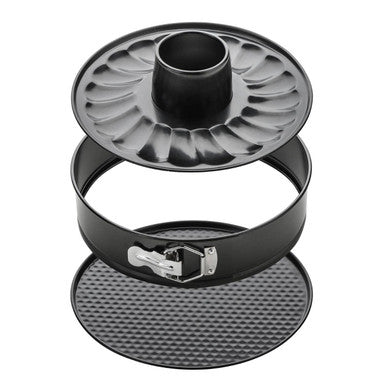 Orsina Mari Non-Stick Round Cake Pan Set – 3-Piece Springform Bakeware