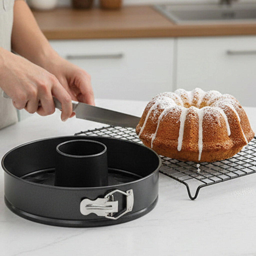 Orsina Mari Non-Stick Round Cake Pan Set – 3-Piece Springform Bakeware