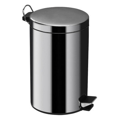 Orsina Parker 5L Pedal Bin – Stainless Steel Compact Bathroom Wastebin