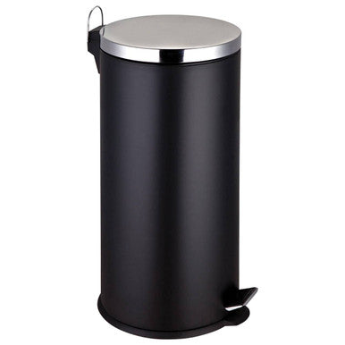 Orsina Miller 30 Litre Pedal Bin – Matte Black Kitchen Waste Bin