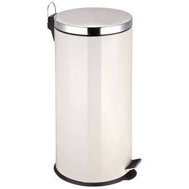 Orsina Miller 30 Litre Pedal Bin – Cream Kitchen Waste Bin with Lid