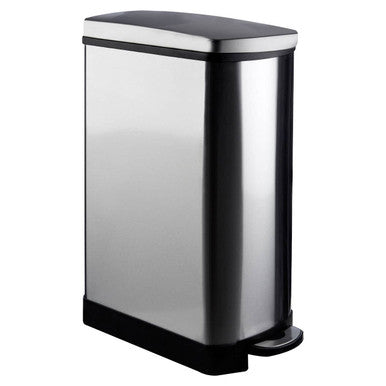 Orsina Miller 35L Stainless Steel Rectangular Kitchen Pedal Bin