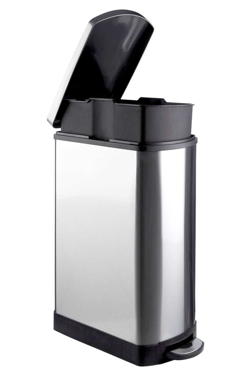 Orsina Miller 35L Stainless Steel Rectangular Kitchen Pedal Bin