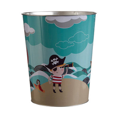 Orsina Pirate Waste Bin – Kids Bedroom Storage and Playroom Decor