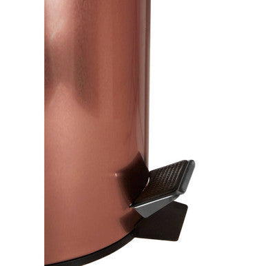 Orsina Parker Rose Gold 5 Litre Pedal Bin – Kitchen Waste Bin