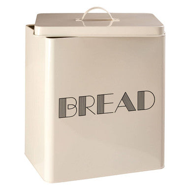 Orsina Easton 5-Piece Cream Kitchen Storage Set | Bread Bin & Canisters